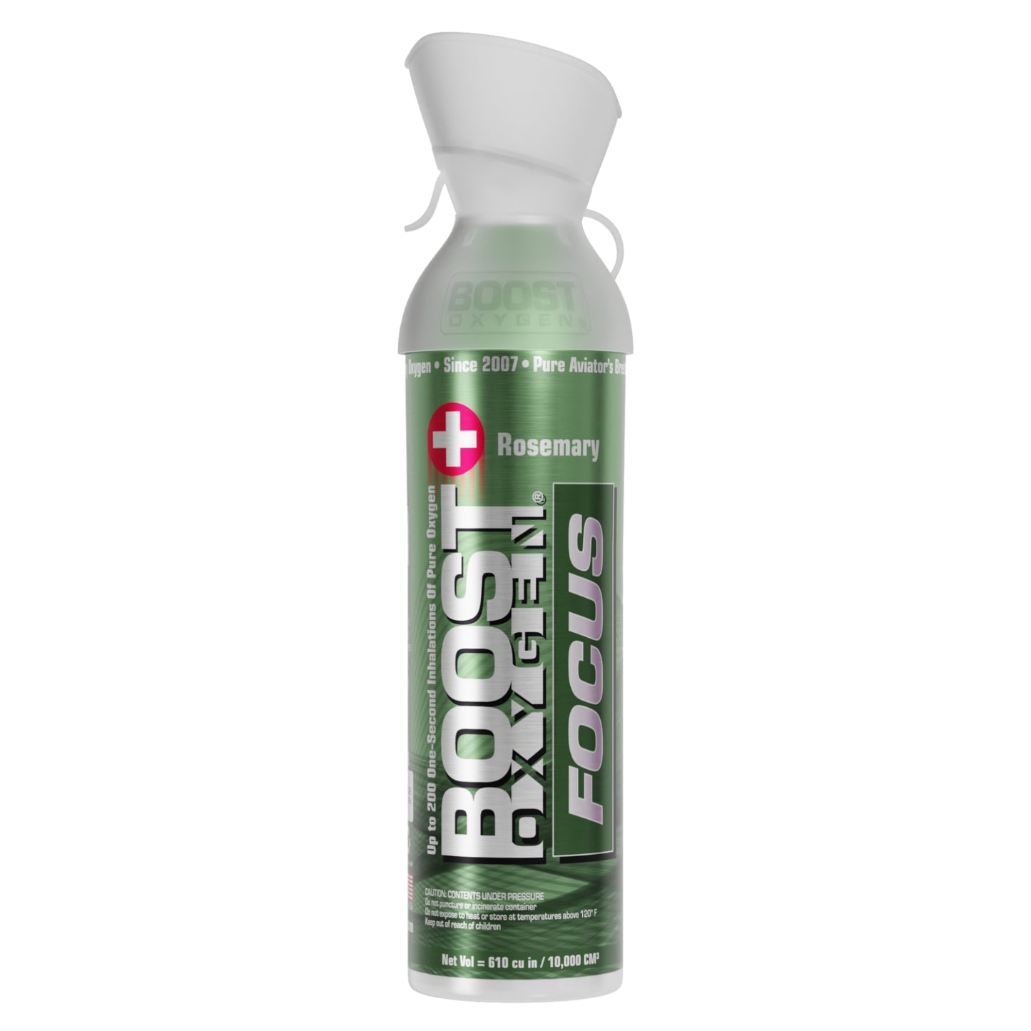 Boost Oxygen FOCUS | Rosemary - Large 10L - 12 Pack