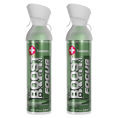 Boost Oxygen FOCUS | Rosemary - Large 10L - 2 Pack