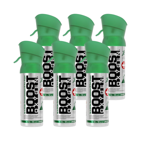 Boost Oxygen Natural - Pocket Size 3L - 6 Pack