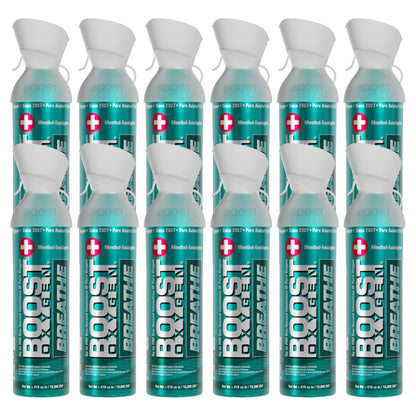 Boost Oxygen BREATHE | Menthol-Eucalyptus - Large 10L - 12 Pack