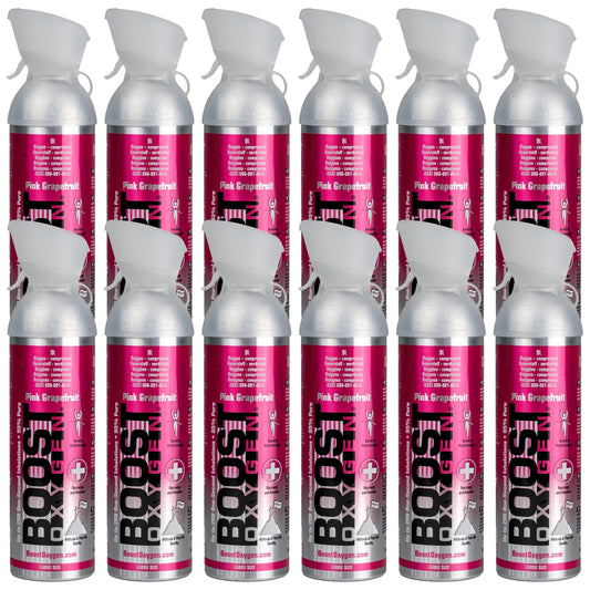 Boost Oxygen Pink Grapefruit - Large 10L - 12 Pack