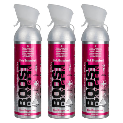 Boost Oxygen Pink Grapefruit - Large 10L - 3 Pack
