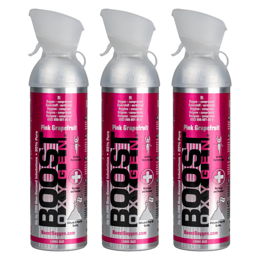 Boost Oxygen Pink Grapefruit - Large 10L - 3 Pack