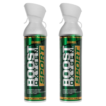Boost Oxygen SPORT | Orange - Large 10L - 2 Pack