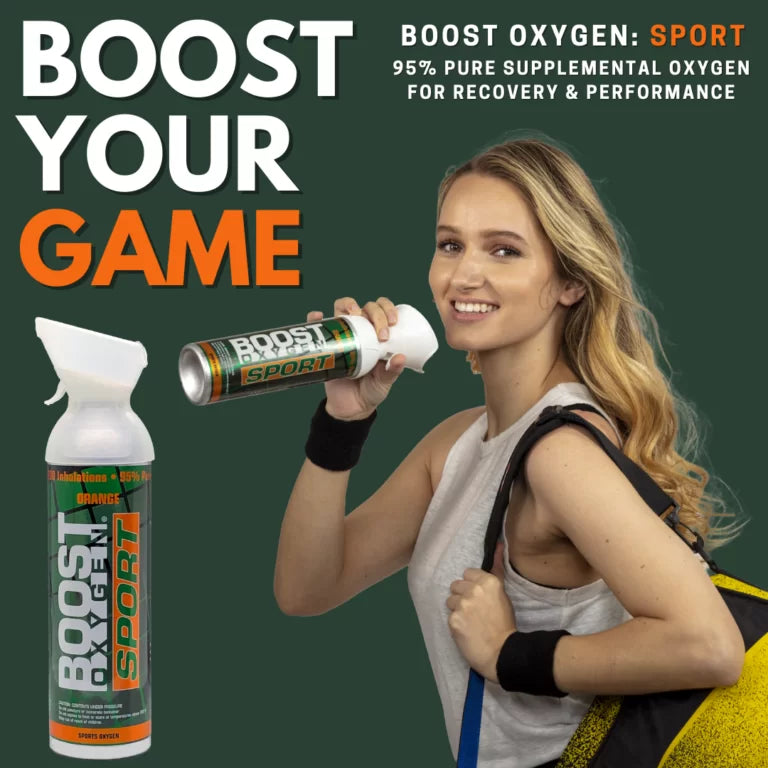 Boost Oxygen SPORT | Orange - Large 10L - 6 Pack