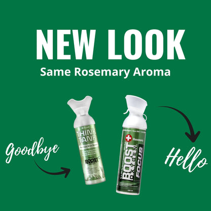 Boost Oxygen FOCUS | Rosemary - Large 10L - 12 Pack